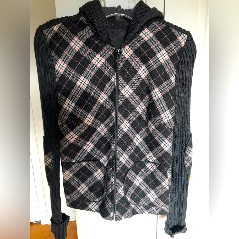 Iris Setlawke plaid hoody